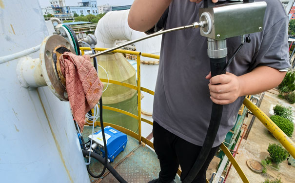 黃石市某企業非甲烷總烴濃度現場測試 黃石市某企業非甲烷總烴濃度現場測試